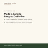 Made in Canada, with Canada and USA shipping on eligible products